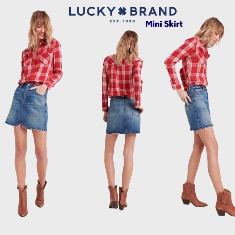 𝅺lucky Brand Mini Skirt